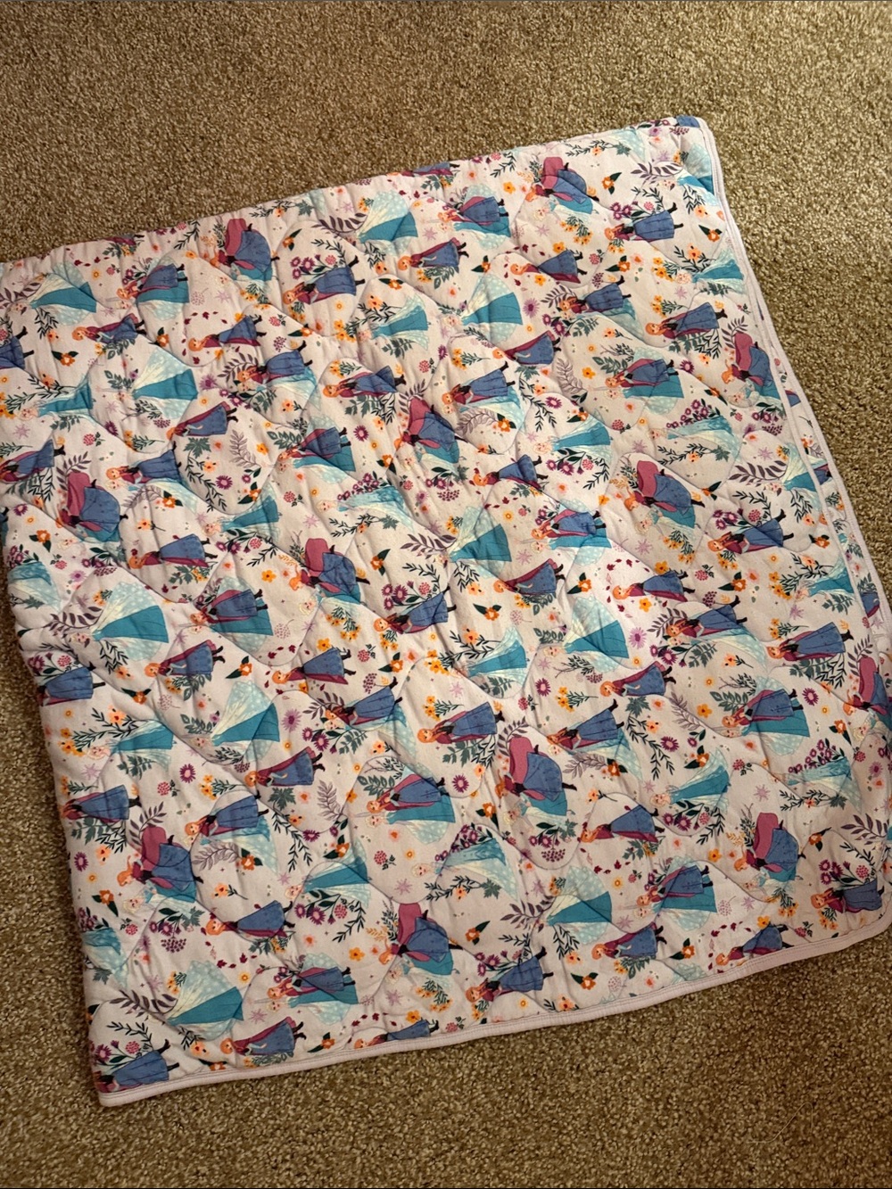 Posh Peanut Frozen Quilt